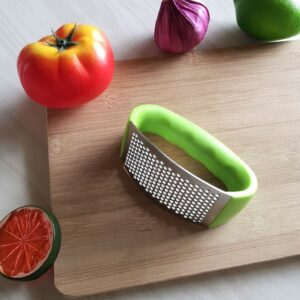 premium stainless steel garlic press rocker professional garlic crusher